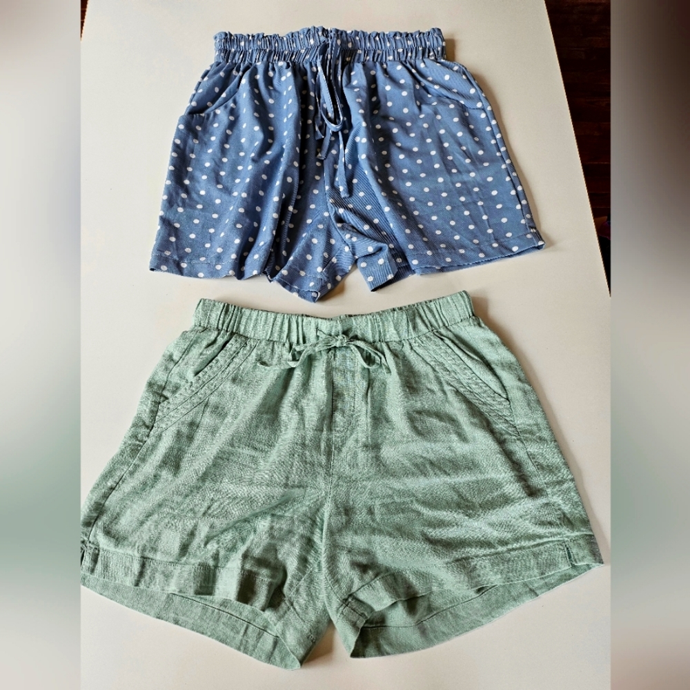 Set of 2 Highwaisted Lounge Shorts